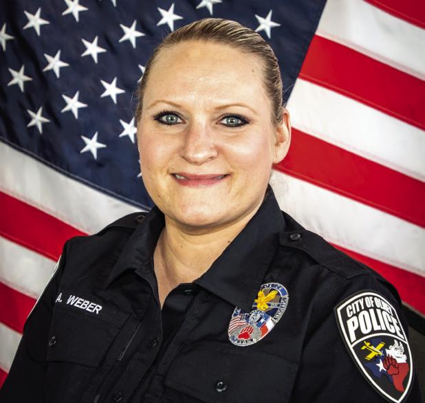 Olney Police Detective Autumn Thamas as interim police chief while they search for a successor to OPD Chief Dan Birbeck, who is now police chief for the City of Vernon. Photo by Will Sadler