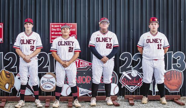 OHS Cub baseball team, fans, parents, and community celebrated Senior Night. The special night almost got cancelled due to severe weather, but after a small delay, the games resumed. The Cubs beat the Electra Tigers in both games of the double header, 10-