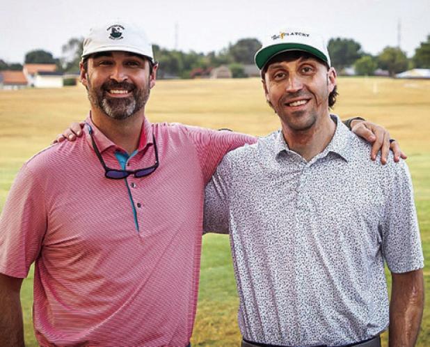Mace and Cole McClatchy, the sons of former Olney Mayor Jeff McClatchy, gathered with family and friends at the Fifth Annual The McClatchy Golf Tournament at the Olney Country Club on May 31-June 1. Photo Courtesy of The McClatchy