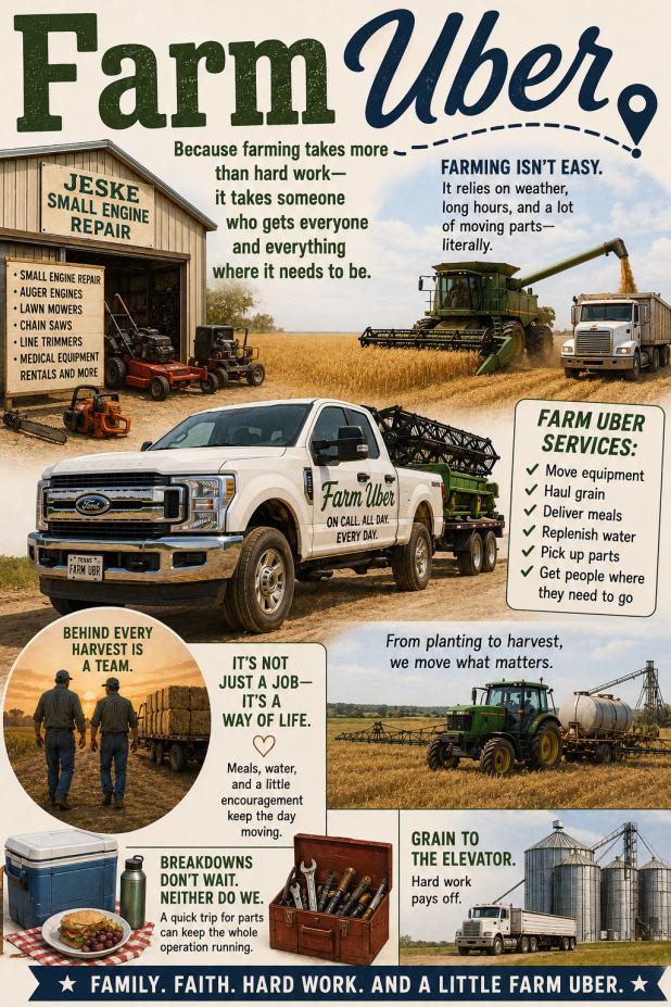 Harvest Runs On Farm Uber