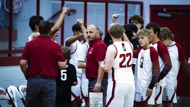 Head Basketball Coach Eric Symank has been instrumental in rebuilding the Cub program from the ground up after predecessors kept the Cubs wishing for more in their season for the past few years. Photo by Will Sadler