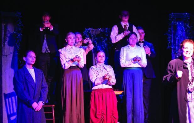 Newcastle HS performs ‘Silent Sky’ for OAP