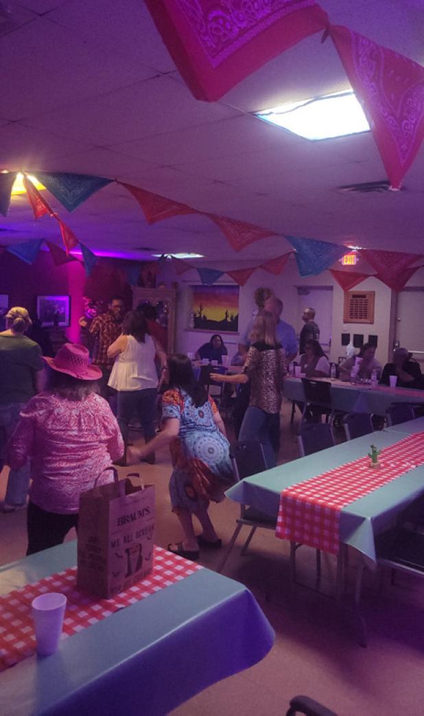 The Olney Senior Cub Center threw an Old West Dance with DJ Eric Loggins and Photo Bombs on Sept. 25.