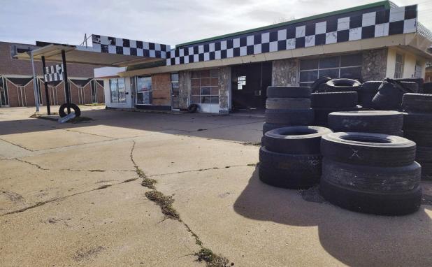 New Code Enforcement, tire pile