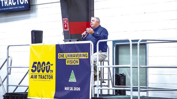 Air Tractor President Jim Hirsch describes the 50 years of innovation that led to the milestone of its 5,000th aircraft, and where the company is headed. Photo by Will Sadler