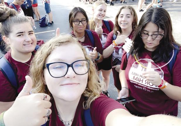 Two Olney teens attend Lutheran  Youth event in Houston