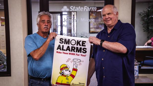 State Farm gives to OVFD for Fire Prevention Month