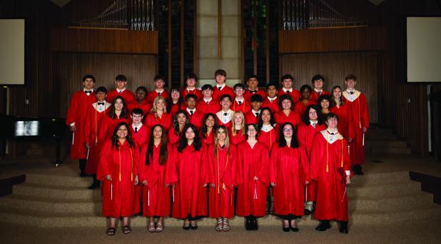 Olney High School Seniors take the stage prior to their 2025 graduation ceremony. Congratulations to the graduates! Photo by Julie Lane