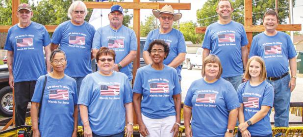 Community Marches for Jesus