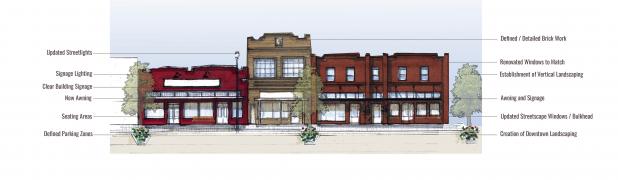 OEDC gives first look at Main St. facade rehab