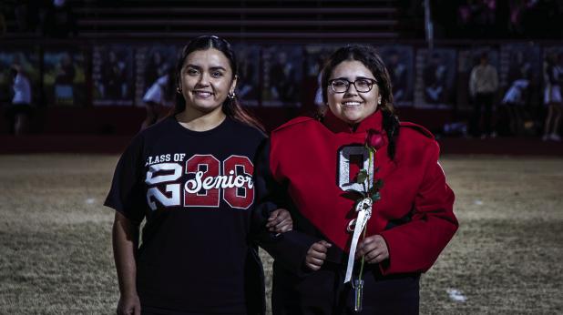 Alyson Hernandez. Escorted by: Mayra Gonzalez. Activities: POOHS - 3 years.