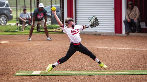 The Lady Cubs had great pitchers stacked three deep for the game. All pitched great games, ultimately being too much for the Lady Heat to keep up with. Photo by Will Sadler