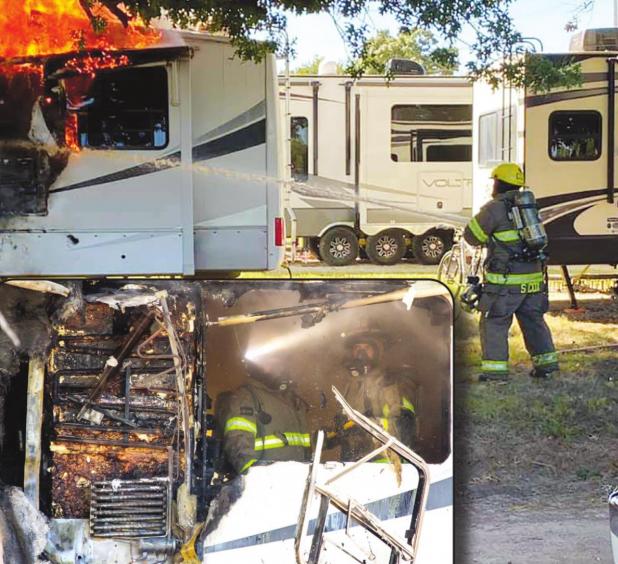 Fire Rocks Over Yonder RV Park