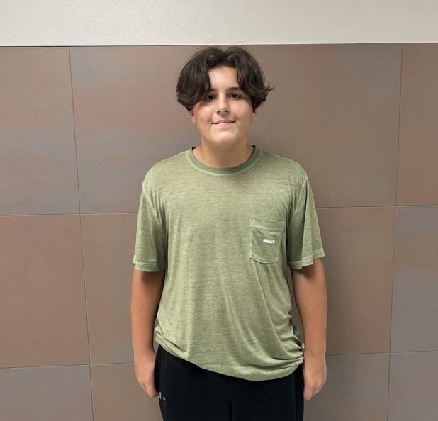Preston Birbeck: “I am thankful for my family for helping me grow and my friends for being there for me.” Photo by OHS Journalism Class