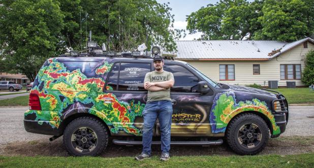 Storm chaser keeps a weather eye for Olney