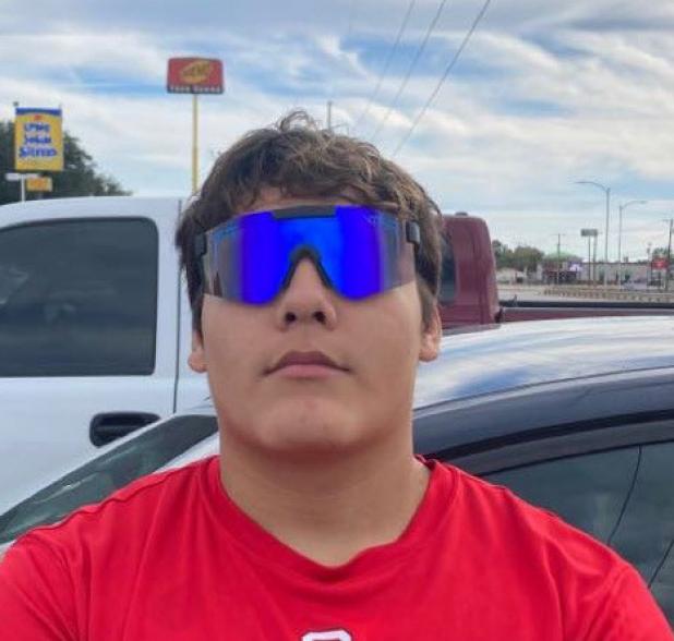 Ricco Sandoval: “I’m thankful for my coaches.” Photo by OHS Journalism Class