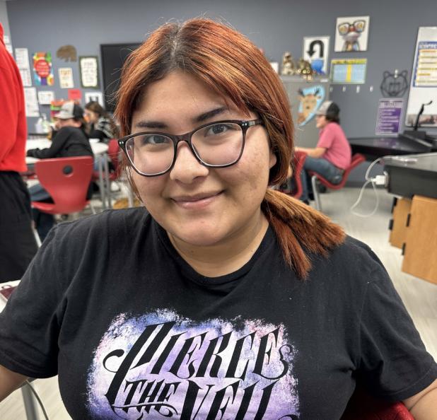 Jocelyn DeLira: “I’m grateful for my friends. They have been by my side through several difficult years!” Photo by OHS Journalism Class