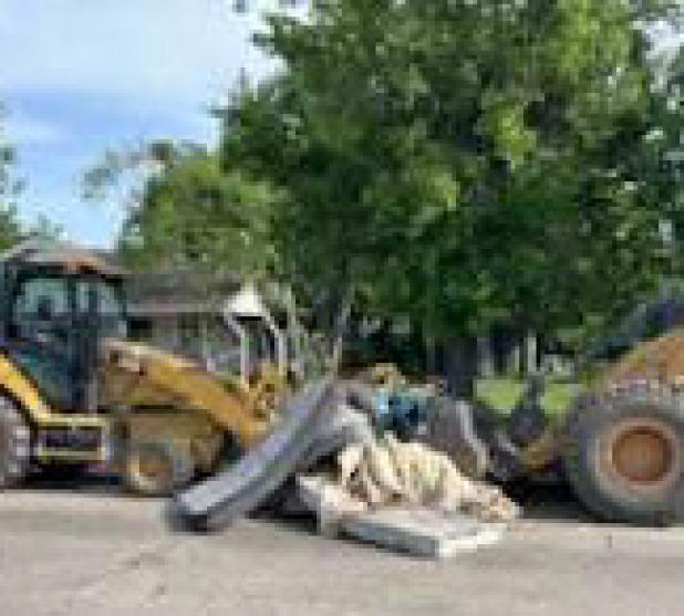City sends out trucks for Clean-Up Week
