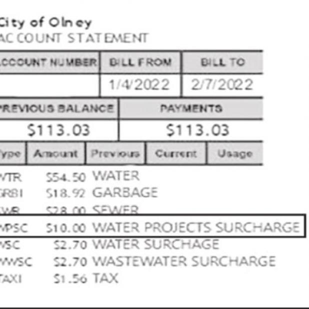 Council approves $35 monthly surcharge