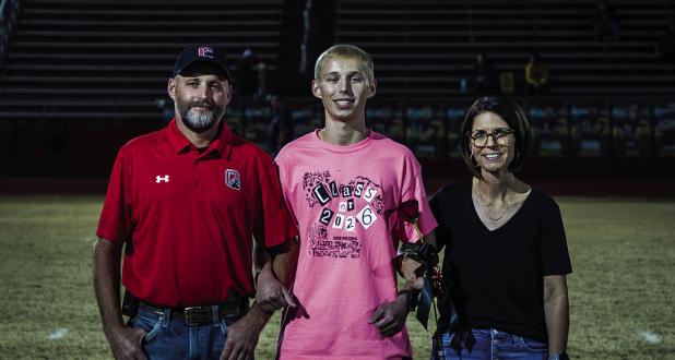 Caden Lane Escorted By: Dad Brandon Lane and Mom Jennifer Lane. Activities: Cross country - 4 years, track -2 years, FFA - 4 years, NHS. Favorite High School Memory: Going to cross country regionals 3 years in a row. After Graduation: I plan to attend avi