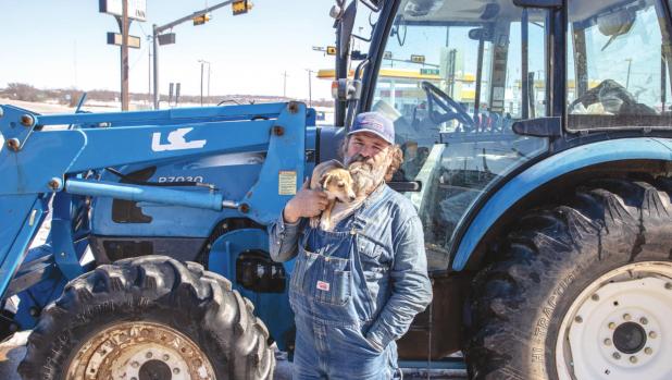 There is Hope in Olney with Lonny Hope Plowing Through Snow