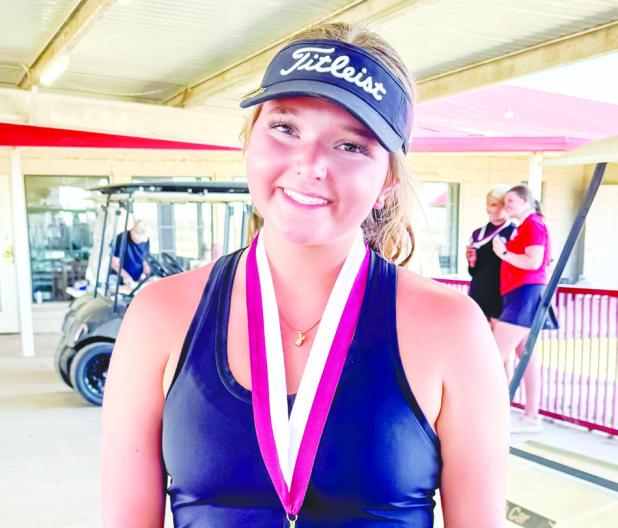 OHS Lady Cub golfer Marlee Lane captured the Olney Country Club Tourney Championship this past week with a score of 89. Well, done! Fight on Lady Cub! Photo Credit: Julie Lane