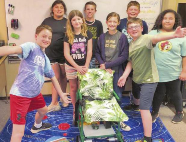 ODCS students build wheelchair