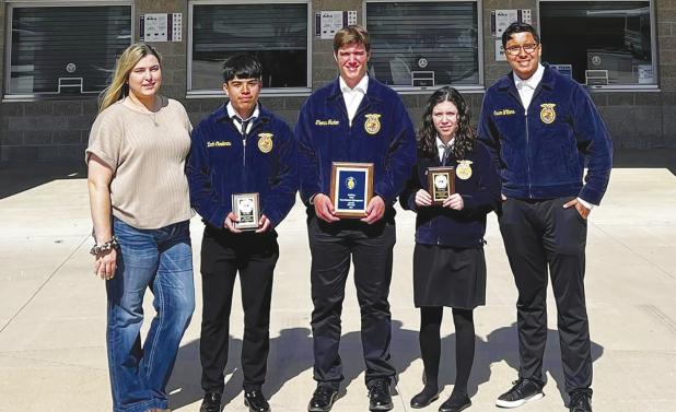 Two Olney FFA teams qualify for state contest