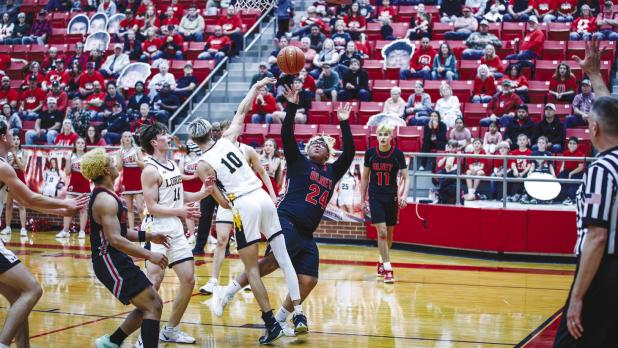 OHS Cub #24 Peyton Bedford scored 3 on the Lobos to help the Cubs secure the Championship. Photo by Will Sadler
