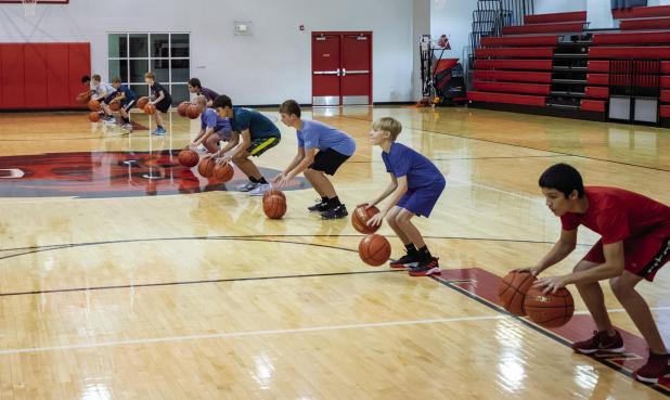 New basketball coach hosts