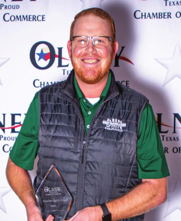 Olney Chamber of Commerce Pipeliner Spirit Award
