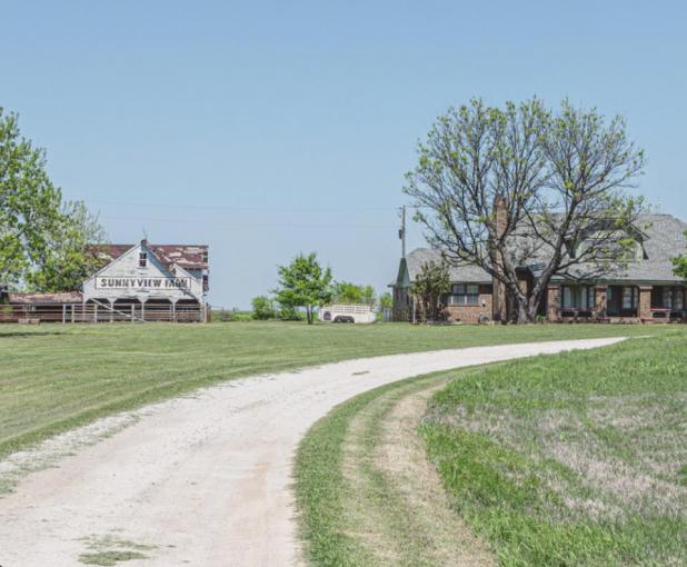 The Franklin and Donna Fischer House Sunny View Farm Address: 1126 Hall Road, Olney, TX Original Owners: Otto and Ottillie Deitrich