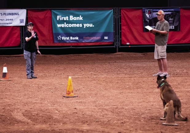 Cpl. Wright, K9 Bond compete in Wichita Falls