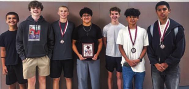 The OHS boys’ cross-country team took first place at the Seymour Invitational X-Country competition. Individual Medalist: 2nd Place - Wesley Symank, 7th Place - Adrian Gonzalez, 8th Place - Pedro Gonzalez, 9th Place, Kaidyn Patterson and 10th Place - Ca