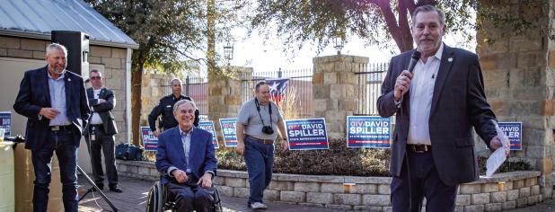 Gov. Abbott endorses Spiller