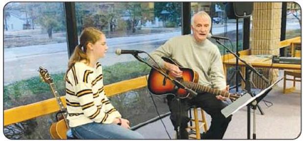 Adelade Edgington sang “Hey Paula” with Ray Hildebrand from the duo Paul and Paula