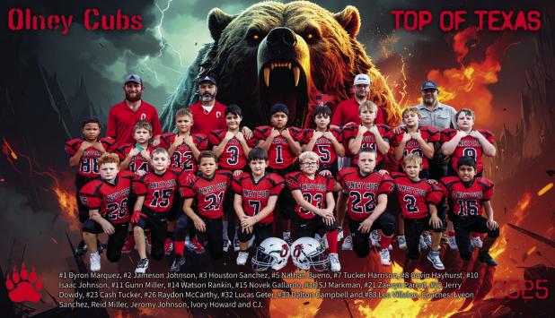 Your 2025 Top of Texas PeeWee Cubs Photo by Will Sadler