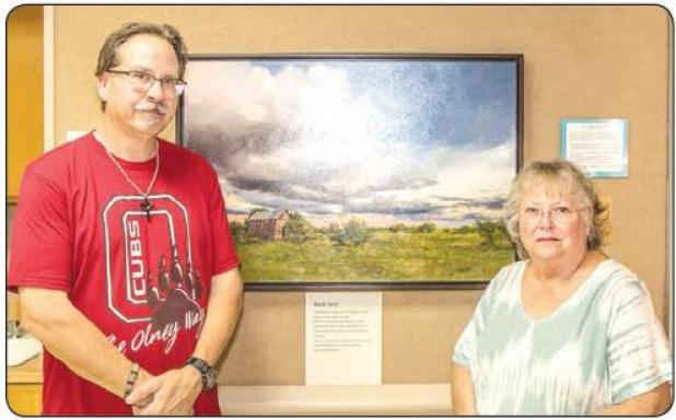 Artists collaborate to create Olney countryside