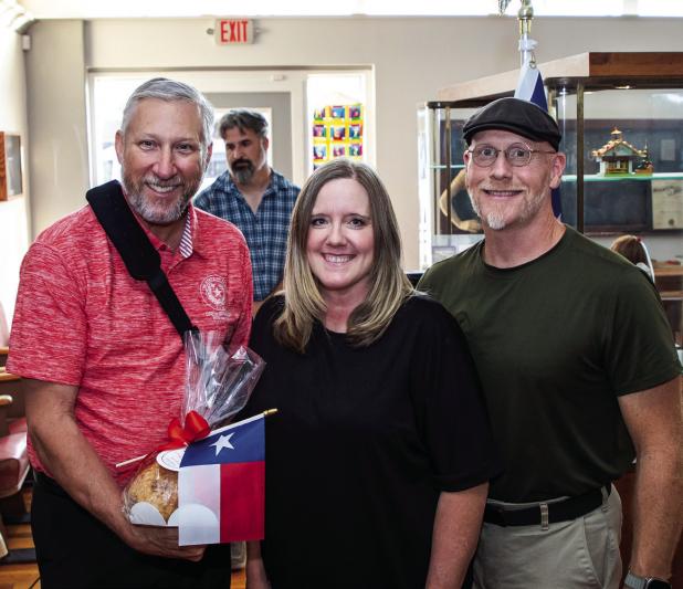Sen. Drew Springer visits Olney