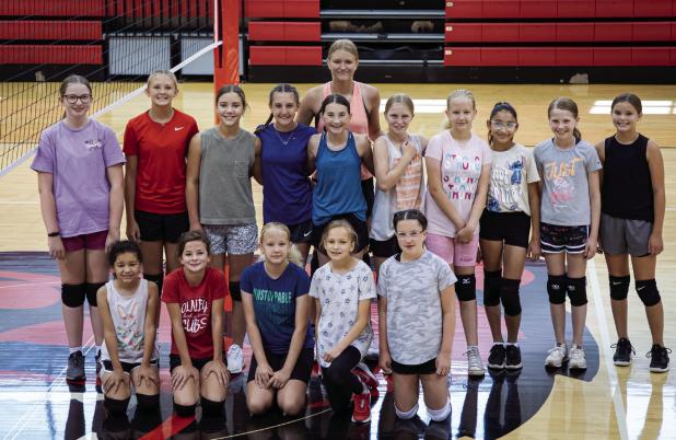 New volleyball coaches hold