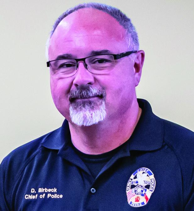 Former Olney Police Chief Dan Birbeck