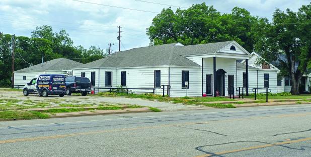 The former Olney Clinic got a coat of paint, and repairs inside in preparation for its new life as sober-living transitional housing for House of Mercy graduates and others who work in Olney. Photo by Will Sadler