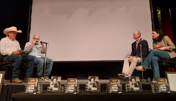 The Larry McMurtry Center held a panel discssion at a celebration and showing for the 60th anniversary of “The Last Picture Show” at the Royal Theater in Archer City. The panelists were:Greg Giddings, an Archer County native and Associate Professor of