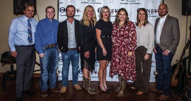 The Olney Chamber of Commerce board of directors put on the organization’s 100th banquet on Nov. 13 at the Durango Rustic Retreat. The event drew a larger-than-usual crowd to celebrate a century of business and community accomplishments. Chamber board m