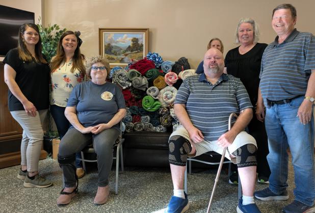 Stormie Rudloff, Angela Lockard, Lora Weems, Tinker Barker, Kim Tomlinson (back), Susan Matheny, and James Wiley. Not pictured: Vickie Brown; and Mitch and Belinda Camp Photo provided by Angela Lockard