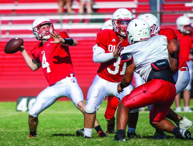 Red-and-White Scrimmage