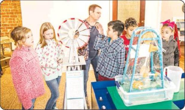Olney Elementary’s fourth-graders visit Olney Heritage Museum