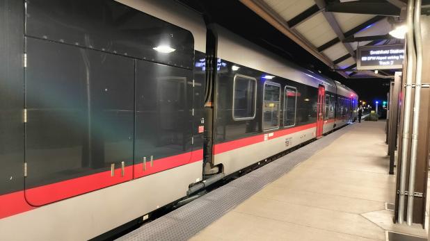 Taking the Texrail train from stations in Fort Worth, North Richland Hills, and Grapevine can cut airport parking costs at DFW, This is the Smithfield Station in North Richland Hills. Photo by Deanna Baran