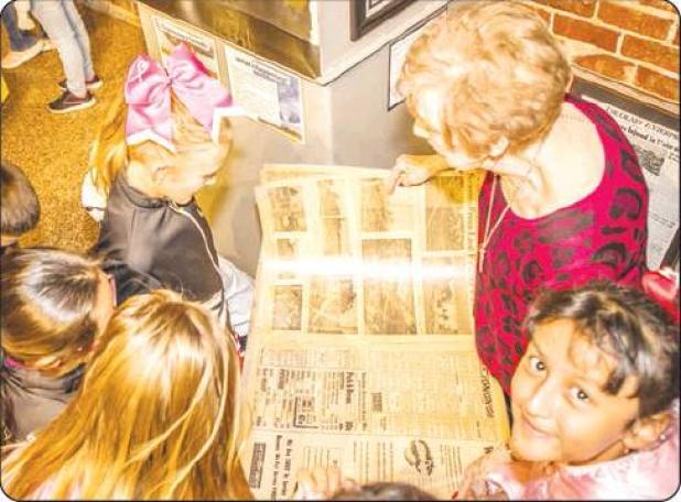 Olney Elementary’s fourth-graders visit Olney Heritage Museum