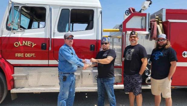 Olney Legion raises funds for OVFD with Cornhole Tourney